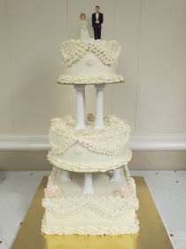 Beautiful wedding cake